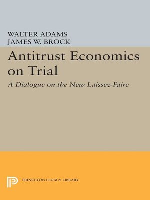 cover image of Antitrust Economics on Trial